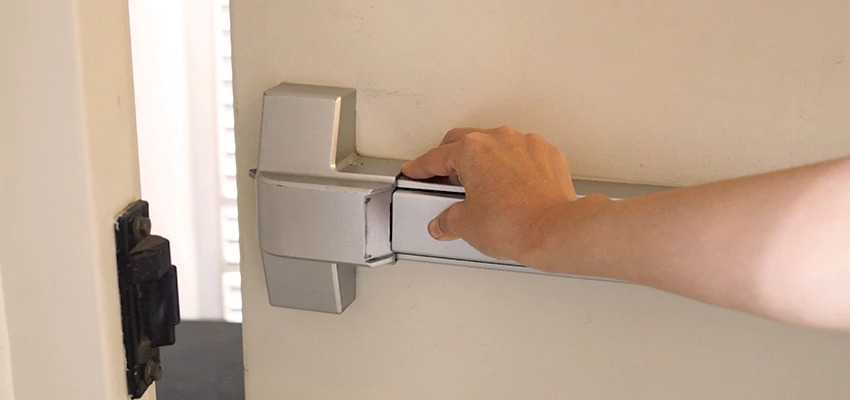 Roller Gate Panic Bar Installation in Montclair, New Jersey